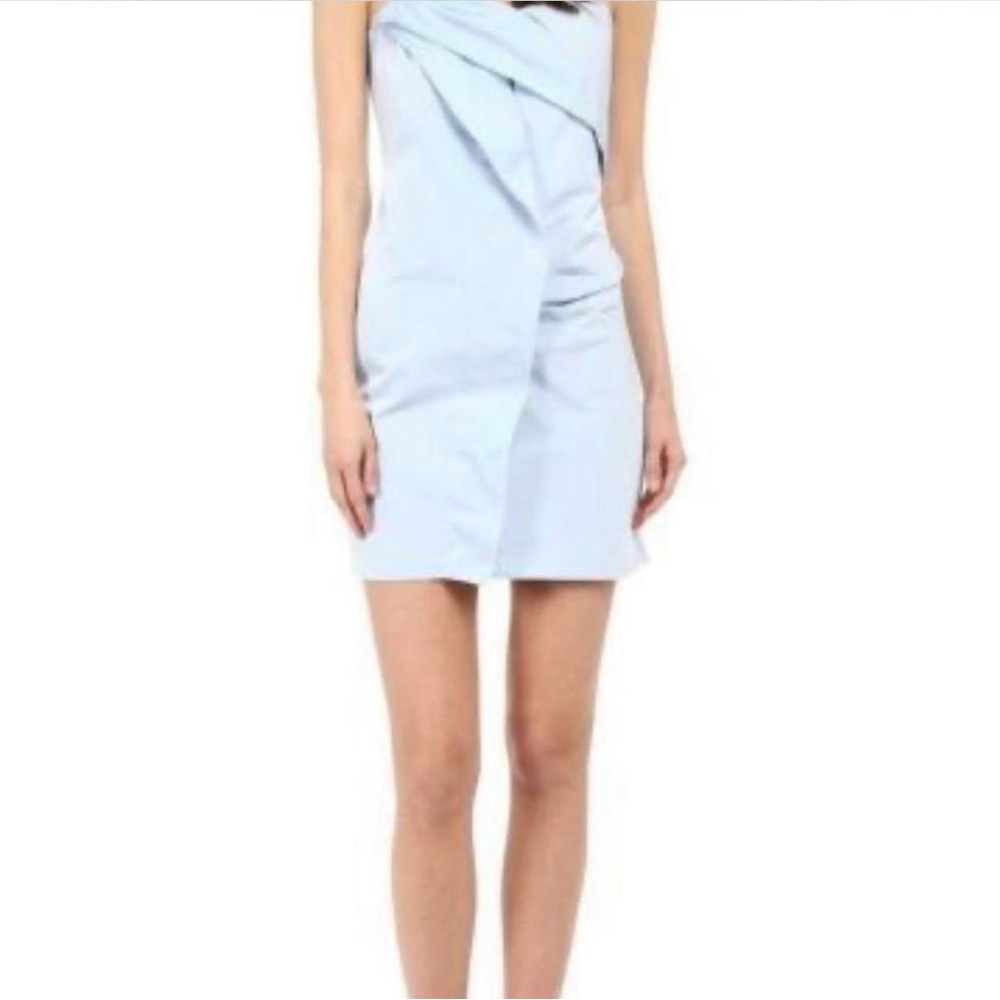 Marc By Marc Jacobs Strapless Light Blue Dress